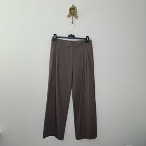 Dynamite Wide Leg Pleat Front Trousers 4